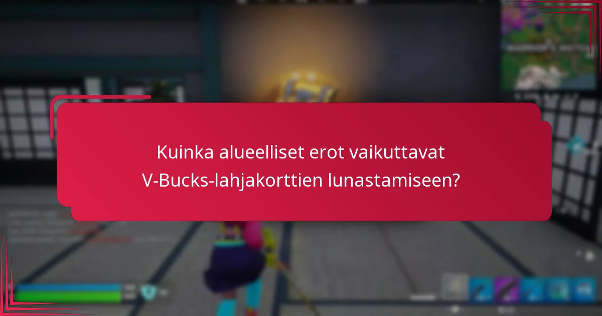 Mitkä ovat myymälävaihtoehdot V-Bucks-lahjakorttien lunastamiseen?