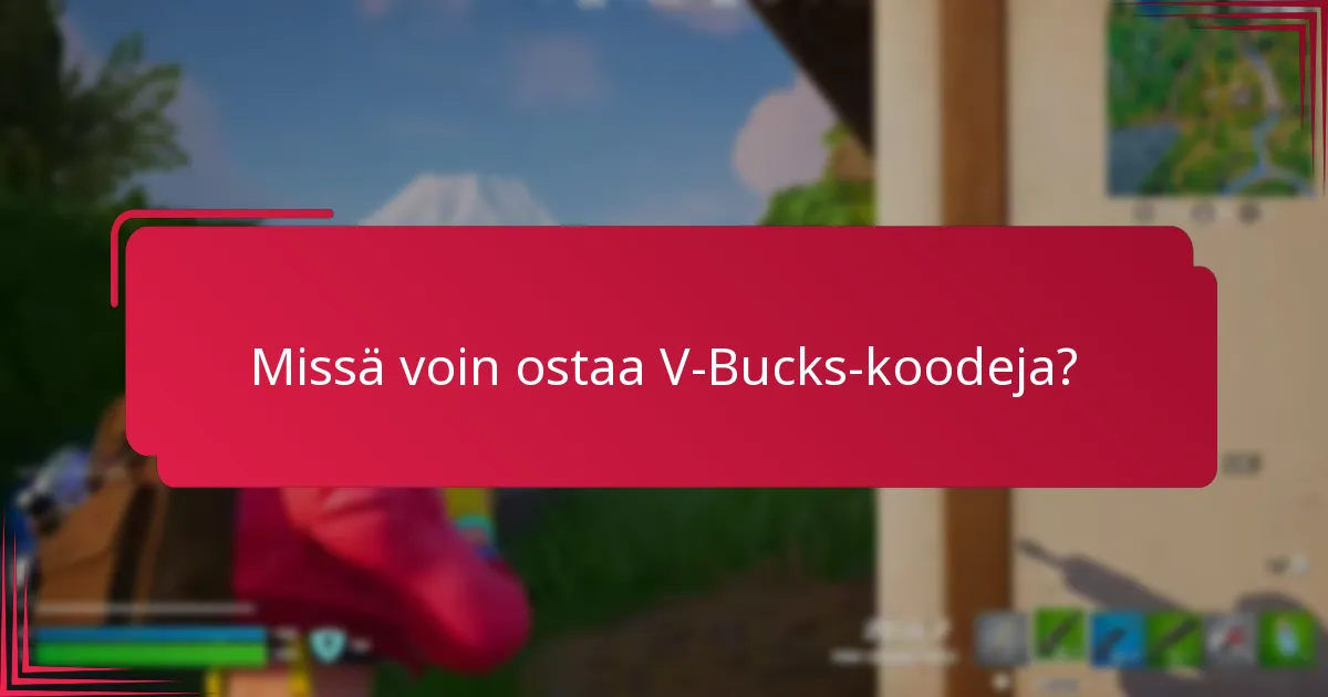 Millä alustalla on helpoin V-Bucks-koodin syöttämisprosessi?