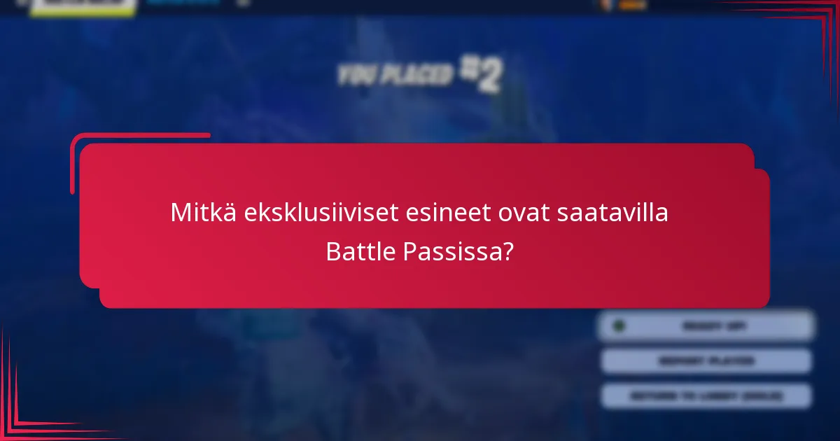 Kuinka Battle Pass vertautuu muihin peleihin?