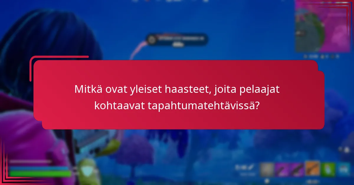 Kuinka tapahtumatehtävät eroavat tavallisista tehtävistä?